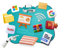 Цифровая база для школьника - КИБЕРшкола программирования для детей, компьютерные курсы для школьников, начинающих и подростков - KIBERone г. Раменское 