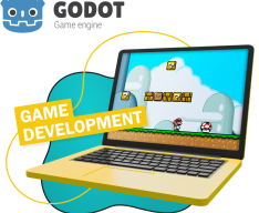 Godot.  Основа создания легендарных игр - КИБЕРшкола программирования для детей, компьютерные курсы для школьников, начинающих и подростков - KIBERone г. Раменское 