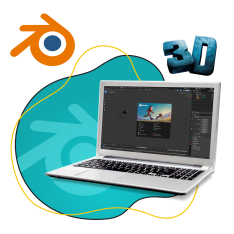 Blender - КИБЕРшкола программирования для детей, компьютерные курсы для школьников, начинающих и подростков - KIBERone г. Раменское 