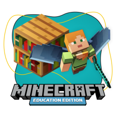 Minecraft Education - КИБЕРшкола программирования для детей, компьютерные курсы для школьников, начинающих и подростков - KIBERone г. Раменское 