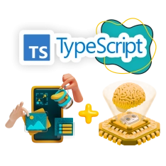 TypeScript + AI: создаём умные веб-приложения - КИБЕРшкола программирования для детей, компьютерные курсы для школьников, начинающих и подростков - KIBERone г. Раменское 
