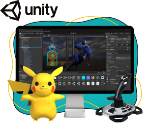 Мир трехмерных игр на Unity 3D - Школа программирования для детей, компьютерные курсы для школьников, начинающих и подростков - KIBERone г. Раменское 