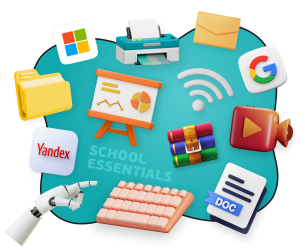 Цифровая база для школьника - КИБЕРшкола программирования для детей, компьютерные курсы для школьников, начинающих и подростков - KIBERone г. Раменское 